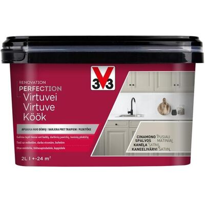 V33, Künstlerfarbe + Bastelfarbe, Paint Kitchen Perf Cinnamon 2l (2000 ml) V33, Künstlerfarbe + Bastelfarbe, Paint Kitchen Perf Cinnamon 2l (2000 ml)