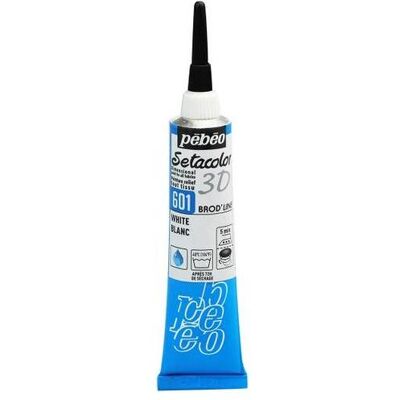 Pebeo, Künstlerfarbe + Bastelfarbe, Setacolor 3D Brod'Line-Effekt (20 ml) Pebeo, Künstlerfarbe + Bastelfarbe, Setacolor 3D Brod'Line-Effekt (20 ml)