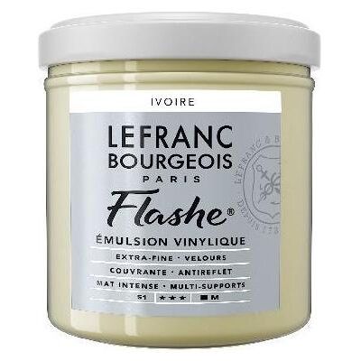 Lefranc Elfenbein Acrylfarbe - 125ml - Acrylfarbe Lefranc Elfenbein Acrylfarbe - 125ml - Acrylfarbe