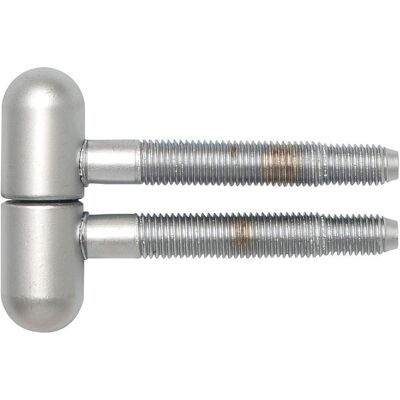 SFS, Türband, Einbohrband Türband 3-fach ø16mm Rundkopf Stahl verchromt matt SFS, Türband, Einbohrband Türband 3-fach ø16mm Rundkopf Stahl verchromt matt