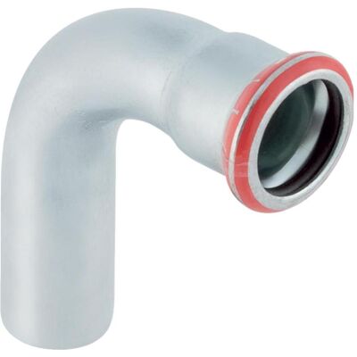 Geberit Rohrverbindungstechnik, Mapress C-Stahl single socket elbow 90 ° 88.9 mm (20310) (Winkelverbindung) Geberit Rohrverbindungstechnik, Mapress C-Stahl single socket elbow 90 ° 88.9 mm (20310) (Winkelverbindung)