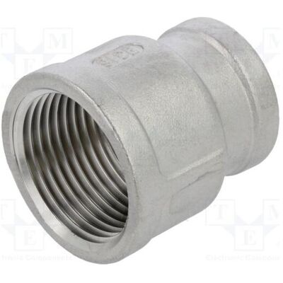 Gebo, Rohrverbindungstechnik, Verbinder: Muffe Reduktion,weiblich-weiblich max.10,5bar G316 (Rohrreduktion) Gebo, Rohrverbindungstechnik, Verbinder: Muffe Reduktion,weiblich-weiblich max.10,5bar G316 (Rohrreduktion)