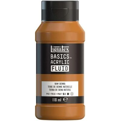 Liquitex - Basics Fluid Acrylic 118ml - Raw Sienna Liquitex - Basics Fluid Acrylic 118ml - Raw Sienna
