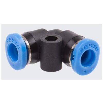 Festo, Zubehör Befestigungstechnik, Push-in L Connector, 4mm Festo, Zubehör Befestigungstechnik, Push-in L Connector, 4mm