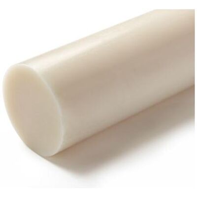 RS PRO, Profil + Stange, Nylon6 Stab 80mm 0,5m natur RS PRO, Profil + Stange, Nylon6 Stab 80mm 0,5m natur