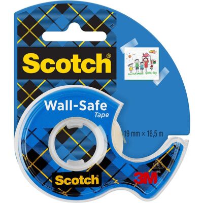 Scotch, Klebeband, Klebeband Wall-Safe Abroller (19 mm) Scotch, Klebeband, Klebeband Wall-Safe Abroller (19 mm)