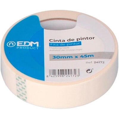 EDM Malerband 45m x 30mm Weiß - Malerband EDM Malerband 45m x 30mm Weiß - Malerband