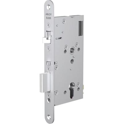 Assa Abloy, Türschloss + Schliesszylinder, Elektro- Sicherheitsschloss EL 520, DM 65, Stulp 20x235 mm, Edelstahl-Effekt Assa Abloy, Türschloss + Schliesszylinder, Elektro- Sicherheitsschloss EL 520, DM 65, Stulp 20x235 mm, Edelstahl-Effekt
