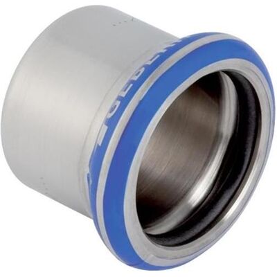 Geberit Rohrverbindungstechnik, Mapress slutmuffe rustfri 28 mm (Pressverbindung) Geberit Rohrverbindungstechnik, Mapress slutmuffe rustfri 28 mm (Pressverbindung)