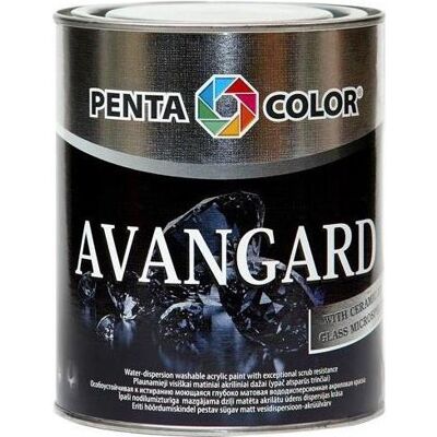 Pentacolor, Künstlerfarbe + Bastelfarbe, Dispersive Paint Avangard (White (900 ml) Pentacolor, Künstlerfarbe + Bastelfarbe, Dispersive Paint Avangard (White (900 ml)