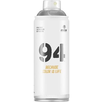 Montana, Künstlerfarbe + Bastelfarbe, PAINT AEROZ 94 R-9010 BLACK 400ML (400 ml) Montana, Künstlerfarbe + Bastelfarbe, PAINT AEROZ 94 R-9010 BLACK 400ML (400 ml)