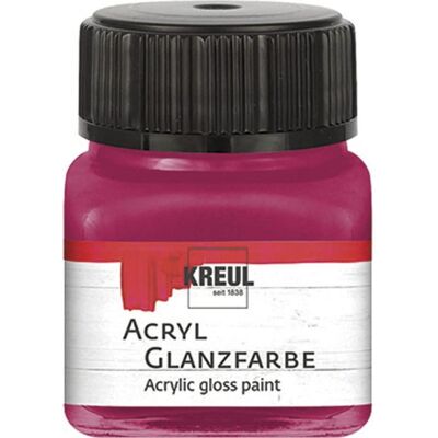 Kreul, Künstlerfarbe + Bastelfarbe, Acryl Glanzfarbe, 20 ml (20 ml) Kreul, Künstlerfarbe + Bastelfarbe, Acryl Glanzfarbe, 20 ml (20 ml)