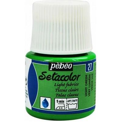 Pebeo, Künstlerfarbe + Bastelfarbe, Setacolor helle Stoffe (45 ml) Pebeo, Künstlerfarbe + Bastelfarbe, Setacolor helle Stoffe (45 ml)