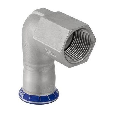 Geberit Rohrverbindungstechnik, Mapress vinkel rustfri 28x1 muffe/muffe (Winkelverbindung) Geberit Rohrverbindungstechnik, Mapress vinkel rustfri 28x1 muffe/muffe (Winkelverbindung)