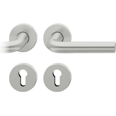 FSB Türgriff Set - Aluminium, Rundrosette, 39-58mm FSB Türgriff Set - Aluminium, Rundrosette, 39-58mm