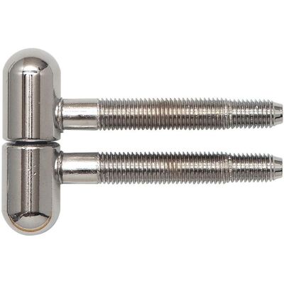 SFS, Türband, Einbohrband Türband 3-fach ø16mm Rundkopf Stahl verchromt SFS, Türband, Einbohrband Türband 3-fach ø16mm Rundkopf Stahl verchromt