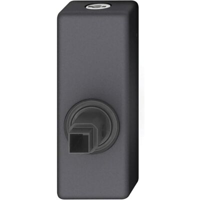 FSB, Fenstergriff, Fenstergriff Adapter-Rosette eckig abschliessbar, Aluminium schwarz matt FSB, Fenstergriff, Fenstergriff Adapter-Rosette eckig abschliessbar, Aluminium schwarz matt