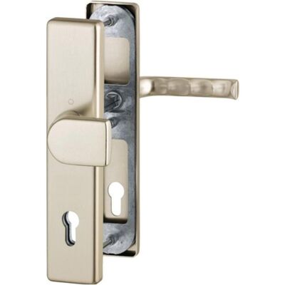 Hoppe, Türgriff + Türgarnitur, Schutzgarnitur London 78G/2221/2410/113 Aluminium F2 92 mm 66-71 mm (Türschildgarnitur) Hoppe, Türgriff + Türgarnitur, Schutzgarnitur London 78G/2221/2410/113 Aluminium F2 92 mm 66-71 mm (Türschildgarnitur)