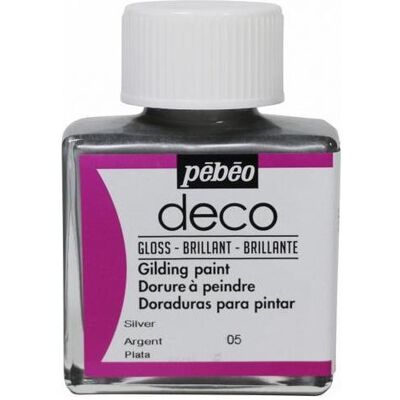 Pebeo Modell Silber Metallic Farbe - Acrylfarbe Pebeo Modell Silber Metallic Farbe - Acrylfarbe