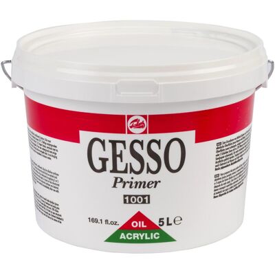 Talens, Künstlerfarbe + Bastelfarbe, Gesso Primer 1001 Eimer 5000 ml (5000 ml) Talens, Künstlerfarbe + Bastelfarbe, Gesso Primer 1001 Eimer 5000 ml (5000 ml)