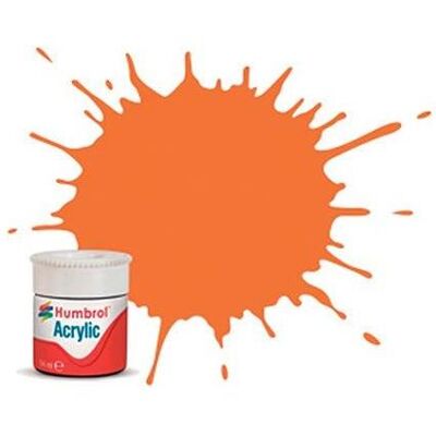Wittmax, Künstlerfarbe + Bastelfarbe, Acrylic maling orange 14ml - Klar replacement (14 ml) Wittmax, Künstlerfarbe + Bastelfarbe, Acrylic maling orange 14ml - Klar replacement (14 ml)