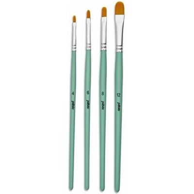 Pebeo, Pinsel, 4 MC Haselnuss-Poly-Goldpinsel Pebeo, Pinsel, 4 MC Haselnuss-Poly-Goldpinsel