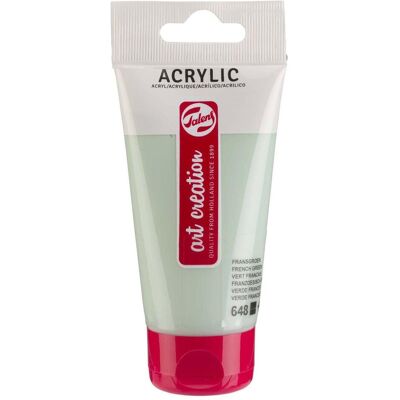 Künstlerfarbe + Bastelfarbe, Talens Art Creation Acrylfarbe, Tube 75 ml, Französischgrün 648 (75 ml) Künstlerfarbe + Bastelfarbe, Talens Art Creation Acrylfarbe, Tube 75 ml, Französischgrün 648 (75 ml)