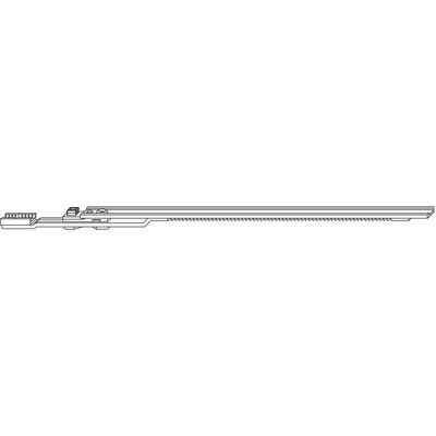 Roto, Drehkippbeschlag, NT/NX Getriebeverlängerung L=330 mm ohne Zapfen kuppelbar silber Roto, Drehkippbeschlag, NT/NX Getriebeverlängerung L=330 mm ohne Zapfen kuppelbar silber