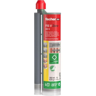 Fischer, Spachtelmasse + Mörtel, Injektionsmörtel FIS V Zero 360 S Fischer, Spachtelmasse + Mörtel, Injektionsmörtel FIS V Zero 360 S