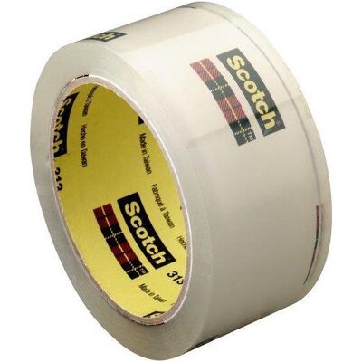 Scotch, Klebeband, Verpackungsklebeband 313, transparent, 50 mm x 66 m (50 mm) Scotch, Klebeband, Verpackungsklebeband 313, transparent, 50 mm x 66 m (50 mm)