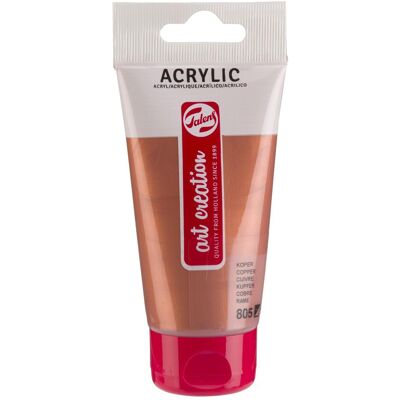 Künstlerfarbe + Bastelfarbe, Talens Art Creation Acrylfarbe, Tube 75 ml, Kupfer 805 (75 ml) Künstlerfarbe + Bastelfarbe, Talens Art Creation Acrylfarbe, Tube 75 ml, Kupfer 805 (75 ml)