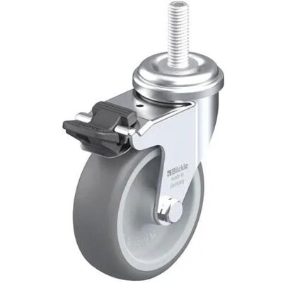 Blickle, Möbelrollen, 307124 LRA-TPA 75G-FI-GS10 Lenkrolle mit Feststeller Rad-Durchmesser: 75 Blickle, Möbelrollen, 307124 LRA-TPA 75G-FI-GS10 Lenkrolle mit Feststeller Rad-Durchmesser: 75