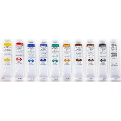Winsor & Newton Künstler Ölfarben Einsteiger-Set - 10 x 21ml Tuben Winsor & Newton Künstler Ölfarben Einsteiger-Set - 10 x 21ml Tuben