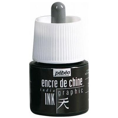 Pebeo, Künstlerfarbe + Bastelfarbe, Tusche Graphic (45 ml) Pebeo, Künstlerfarbe + Bastelfarbe, Tusche Graphic (45 ml)