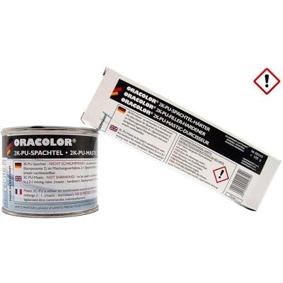 Oracover Oracolor 2K-PU-Spachtel - Spachtelmasse zum Füllen und Glätten - Spachtelmasse Oracover Oracolor 2K-PU-Spachtel - Spachtelmasse zum Füllen und Glätten - Spachtelmasse