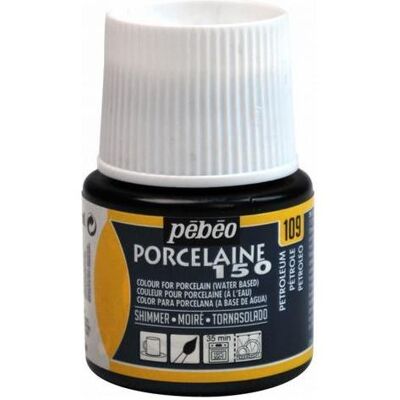 Pebeo Porcelaine 150 Wasserbasierte Keramikfarbe - Petroleum - 45ml Pebeo Porcelaine 150 Wasserbasierte Keramikfarbe - Petroleum - 45ml