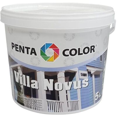 Pentacolor, Künstlerfarbe + Bastelfarbe, Facade Paint Villa Novus (Grey, 5 (5000 ml) Pentacolor, Künstlerfarbe + Bastelfarbe, Facade Paint Villa Novus (Grey, 5 (5000 ml)