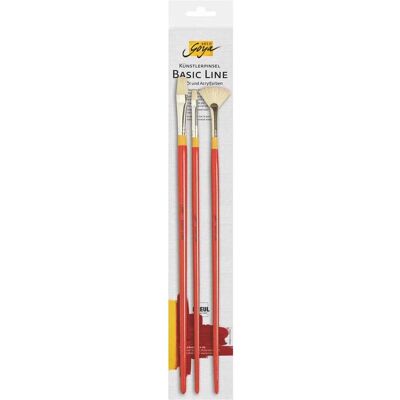 Kreul, Pinsel, SOLO GOYA Künstlerpinsel Borste 3er Set (12 mm) Kreul, Pinsel, SOLO GOYA Künstlerpinsel Borste 3er Set (12 mm)
