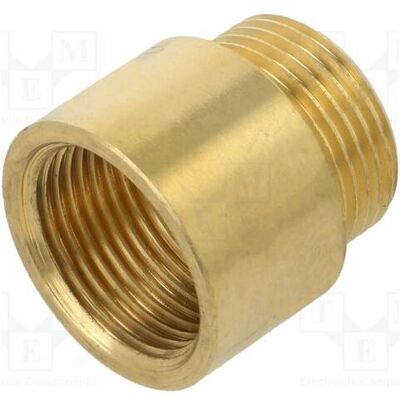 Gebo, Rohrverbindungstechnik, Verbinder: Verlängerung männlich-weiblich,rund 20mm BR Gebo, Rohrverbindungstechnik, Verbinder: Verlängerung männlich-weiblich,rund 20mm BR