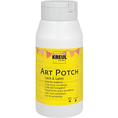 Kreul, Künstlerfarbe + Bastelfarbe, Art Potch Lack & Leim 750 ml Flasche (750 ml) Kreul, Künstlerfarbe + Bastelfarbe, Art Potch Lack & Leim 750 ml Flasche (750 ml)