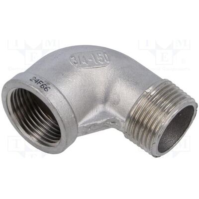 Gebo, Rohrverbindungstechnik, Verbinder: Ellenbogen 90° männlich-weiblich max.10,5bar G316 (Winkelverbindung) Gebo, Rohrverbindungstechnik, Verbinder: Ellenbogen 90° männlich-weiblich max.10,5bar G316 (Winkelverbindung)