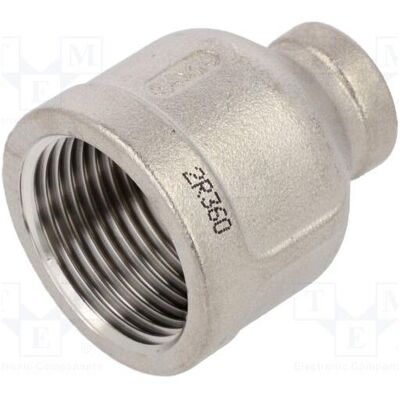 Gebo, Rohrverbindungstechnik, Verbinder: Muffe Reduktion,weiblich-weiblich max.10,5bar G316 Gebo, Rohrverbindungstechnik, Verbinder: Muffe Reduktion,weiblich-weiblich max.10,5bar G316