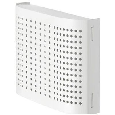 Lindab Zubehör Belüftungstechnik, Wandventil SHH 100 (Ral 9003) für Zuluft, passend in ø100 mm Kanal. Lackiertes verzinktes Ble Lindab Zubehör Belüftungstechnik, Wandventil SHH 100 (Ral 9003) für Zuluft, passend in ø100 mm Kanal. Lackiertes verzinktes Ble