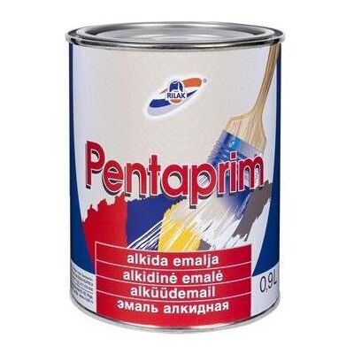 Rilak, Künstlerfarbe + Bastelfarbe, Alkyd Enamel Paint Pentaprim 0,9l Heleha (900 ml) Rilak, Künstlerfarbe + Bastelfarbe, Alkyd Enamel Paint Pentaprim 0,9l Heleha (900 ml)