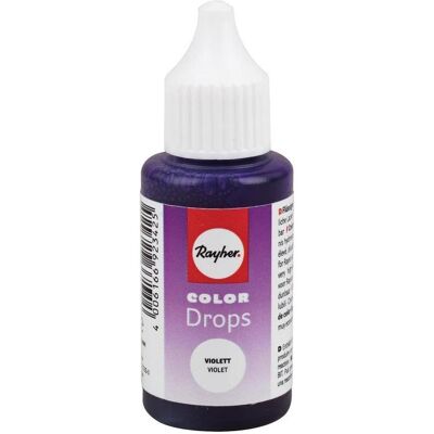 Rayher, Künstlerfarbe + Bastelfarbe, Color Drops Violett 25ml (25 ml) Rayher, Künstlerfarbe + Bastelfarbe, Color Drops Violett 25ml (25 ml)