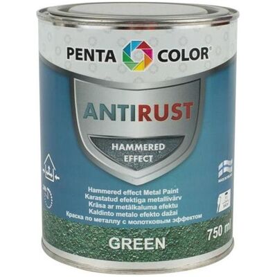 Pentacolor, Künstlerfarbe + Bastelfarbe, Paint Pentac Antirust Hammered Grn 750ml (750 ml) Pentacolor, Künstlerfarbe + Bastelfarbe, Paint Pentac Antirust Hammered Grn 750ml (750 ml)