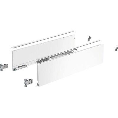 Hettich AvanTech YOU Schubladenrahmen - 400mm, Weiß, Links/Rechts, Stahl Hettich AvanTech YOU Schubladenrahmen - 400mm, Weiß, Links/Rechts, Stahl