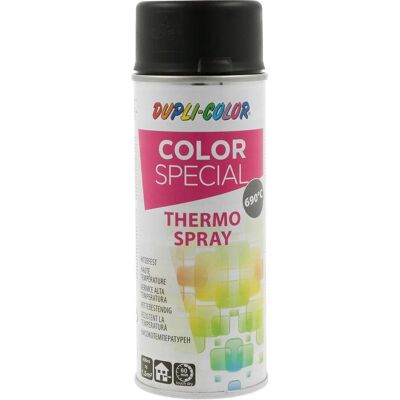 Dupli-Color, Lack, Thermolack Hitzefest-Spray, bis 690° 400ml schwarz (Schwarz, 0.40 l) Dupli-Color, Lack, Thermolack Hitzefest-Spray, bis 690° 400ml schwarz (Schwarz, 0.40 l)