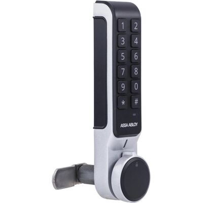 Assa Abloy, Türschloss + Schliesszylinder, Elektronisches Schrankschloss ML53PA PIN-vertikal Langform,TS 16-22mm Assa Abloy, Türschloss + Schliesszylinder, Elektronisches Schrankschloss ML53PA PIN-vertikal Langform,TS 16-22mm