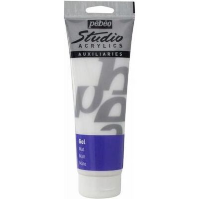 Pebeo, Künstlerfarbe + Bastelfarbe, Studio Acrylics Mattes Gel Studio (250 ml) Pebeo, Künstlerfarbe + Bastelfarbe, Studio Acrylics Mattes Gel Studio (250 ml)